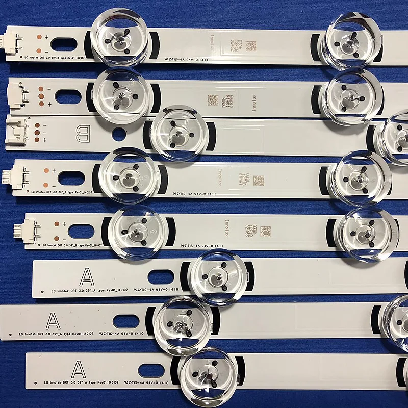 

807mm LED Backlight Lamp strip 8 leds For LG 39 inch TV 390HVJ01 lnnotek drt 3.0 39"_A/B type Rev01 140107 LCD Monitor