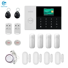 wifi+ GSM GPRS приложение дистанционное управление дома/офиса/фабрики беспроводной против взлома охранной сигнализации системы для Android и iOS