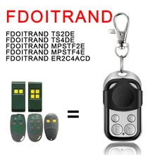 Compatível fdoitrand modelo ts2de ts4de mpatf2e mpatf4e er2c4acd 433mhz código fixo porta da garagem controle remoto