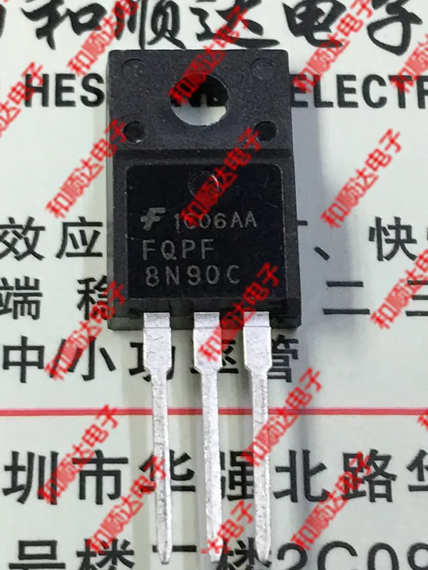 Оригинальный Новый/5 шт./FQPF8N90C TO-220F 900V 8A | Электронные компоненты и принадлежности