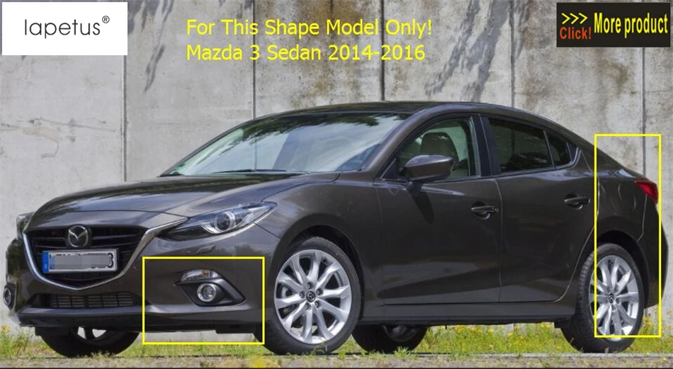 Аксессуары для Mazda 3 AXELA Sedan защитная накладка для автомобильной двери, защита от ударов, наклейка, литьевая крышка, комплект, отделка