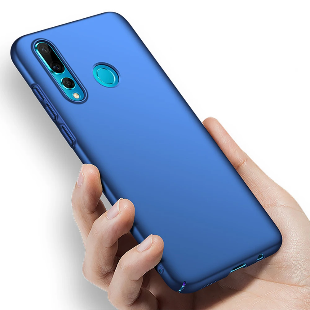 Чехол для huawei P Smart+ чехол для телефона Роскошный Матовый Жесткий чехол для ПК на P Smart+ Plus защитный чехол