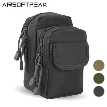 

Tactical Molle Pouch Waist Belt Pack 1000D Waterproof Hunting Military Phone Bag Durable Travel Small Pocket Outdoor Case Bags