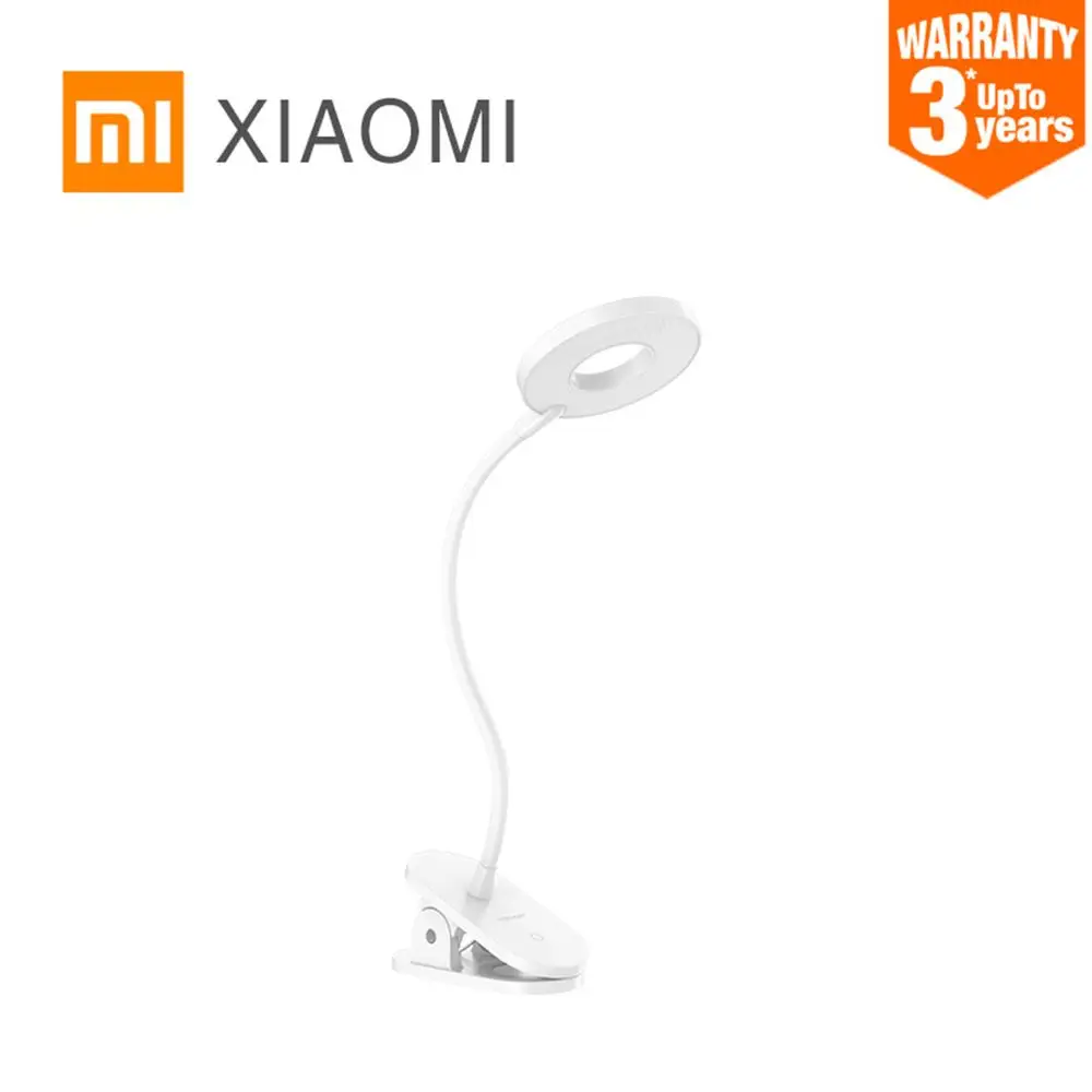 

XIAOMI MIJIA YEELIGHT LED Clip-on Desk Lamp Table Lamp Bedside Night light Reading office study lamp USB Charging Portable