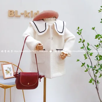 

Children's wear autumn and winter 2020 new style small fragrance mink like coat