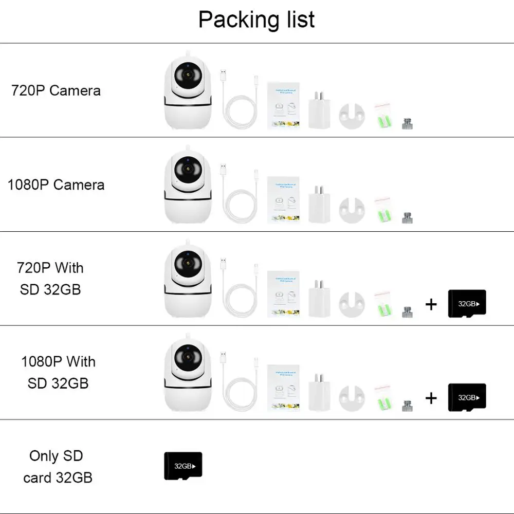 JOOAN Cloud Беспроводная IP Carmera HD 1080P ночное видение 3D навигация умная камера для