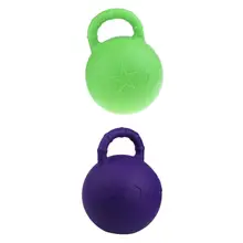 Резиновый весёлый Мячик с ароматом фруктов для дрессировки конной собаки, жонглирования, игры-упаковка из 2