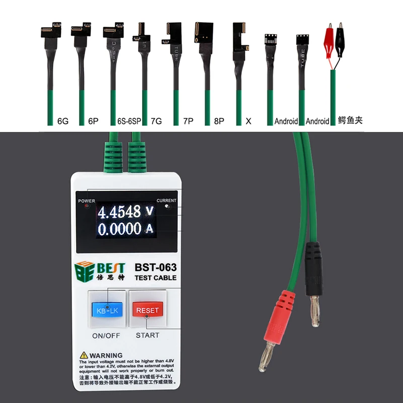 

Тестовый Кабель источника питания с цифровым дисплеем SAYTL для iphone, Android/xiaomi/vivo/oppo/huawei/Samsung, инструменты для ремонта