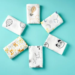 5 Pcs/Set Baby Infants Feeding Bibs Absorbent Soft Gauze Burp Cloths Saliva Towel Handkerchief Toddler Scarf Wash Cloth