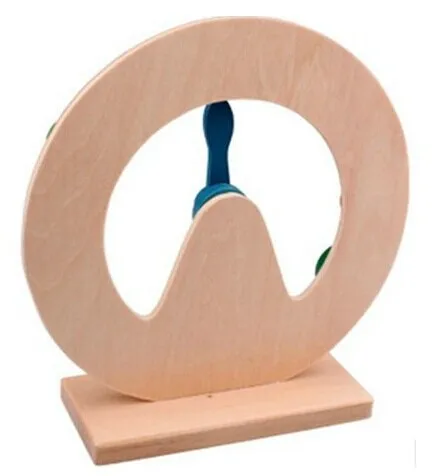 

With Numbers Montessori Clock Teaching Aids Children Wooden Early Education Time Building Blocks Mainland China Clock Baby Benef