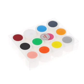 

12 Colors Nail Art Polish Gel Pigment Glitter Shimmer UV Gel Set Nail Art Varnish Set