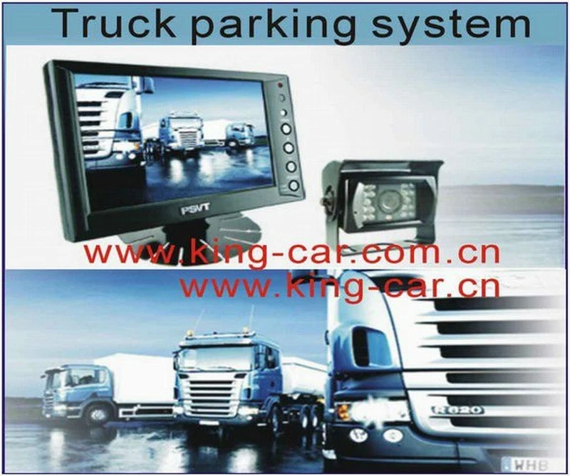 Беспроводная камера заднего вида с датчиком парковки для грузовика|parking sensor|truck