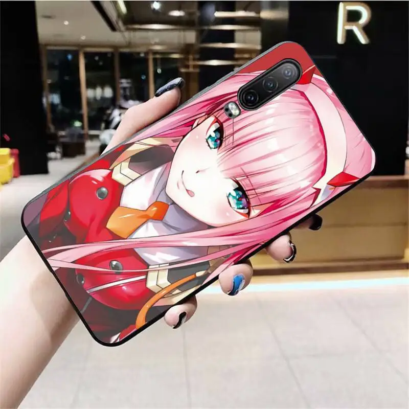 phone case for huawei CUTEWANAN Zero Two Darling in the FranXX Anime Cute Phone Case for Huawei P40 P30 P20 lite Pro Mate 20 Pro P Smart 2019 prime huawei phone cover