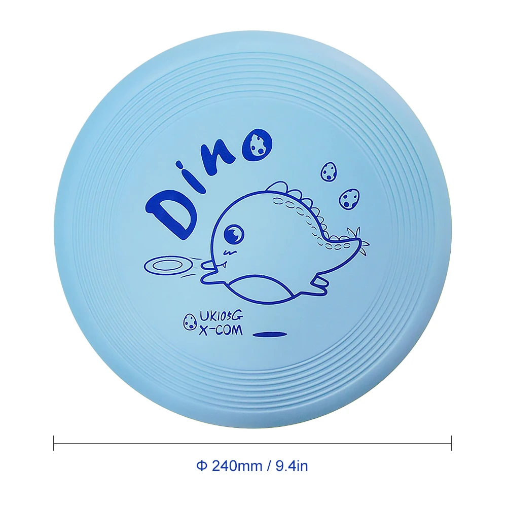 9.4 Inch 105g Plastic Flying Discs Outdoor Play Toy Sport Disc for Kids Flying Disc Camping Hiking Water Sports