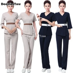 2021 beauty salon spa female work clothing hotel reception work clothes spa uniform sauna foot bath uniforms salon uniforms