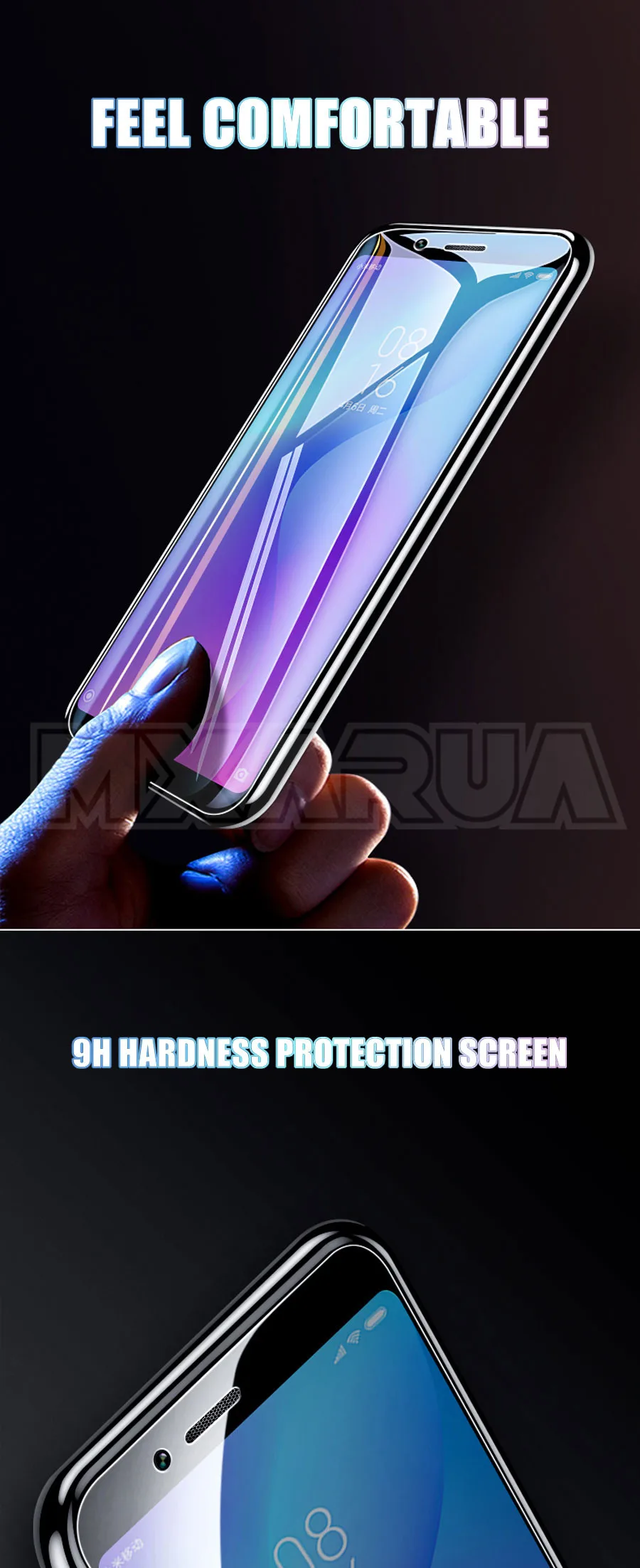 Закаленное стекло 9H для Xiaomi Redmi 7 7A 6 Pro 6A S2, Защитное стекло для экрана Redmi note 7 8 6 K20 Pro, стеклянная пленка