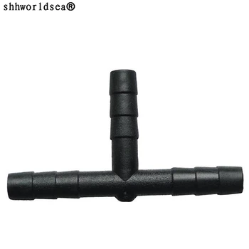 

shhworldsea auto clip fastener tubing &hose Tee connectors barbed on all Ends