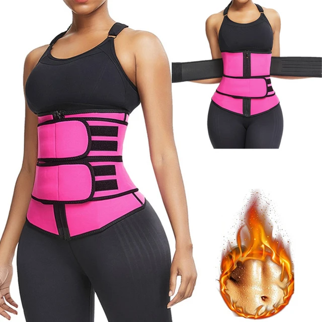 Neoprene Waist Trainer Belt Women  Colombian Waist Trainer Zipper - Women  Zipper - Aliexpress