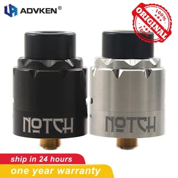 

Advken Notch RDA tank 24mm Diameter 510 Thread with Dual Posts Design Airflow-in-out System electronic cigarettes Atomizer