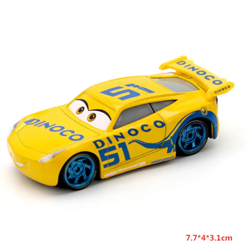 2020 Pixar Cars 2 3 Lightning McQueen Mater Jackson Storm Ramirez 1:55 Diecast Vehicle Metal Alloy Kid Toys Christmas Gifts 37