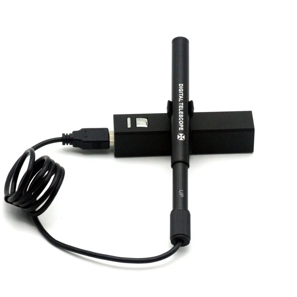 

Smart WIFI Digital USB Charging Telescope Monocular Hunting Adjustable Scalable Camera with Built-in Battery and Rubber Mount