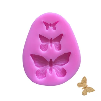 

1Pcs Sugar Craft Butterfly Silicone Molds Fondant Mold Cake Decorating Tools Chocolate Moulds Wedding Decoration Mould