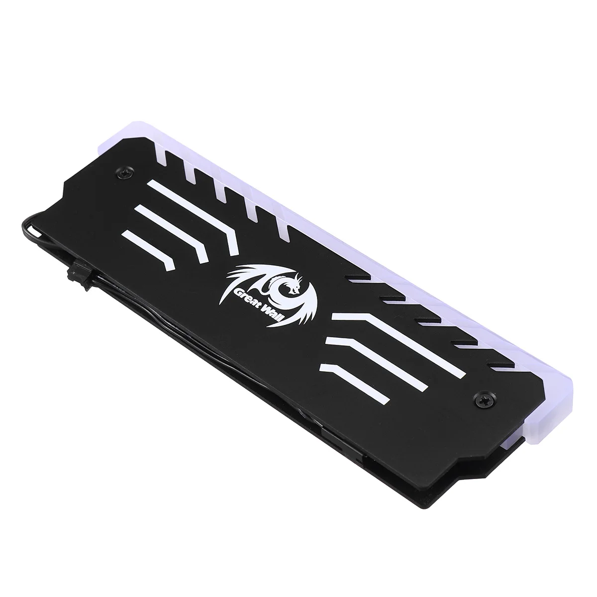 2 шт. 3 pin ram RGB Memory светодиодный светильник 256 цветов алюминиевый кулер с эффектом теплоотвода охлаждение для DIY PC Игры DDR3 DDR4
