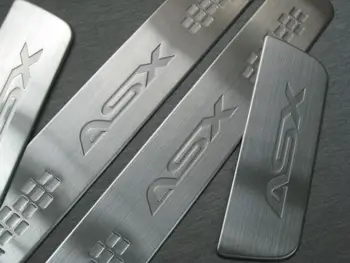

Door sill scuff plate FOR Mitsubishi ASX RVR Outlander sport 2011 2012 2016 2017