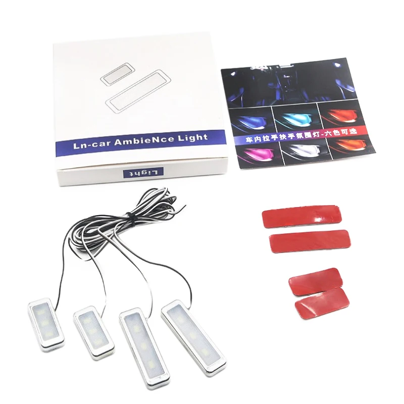 

Car Inner Bowl Door handle LED Decorative Lamp Atmosphere Light LED Armrest Car Interior Decoration Lamp Ambient Light