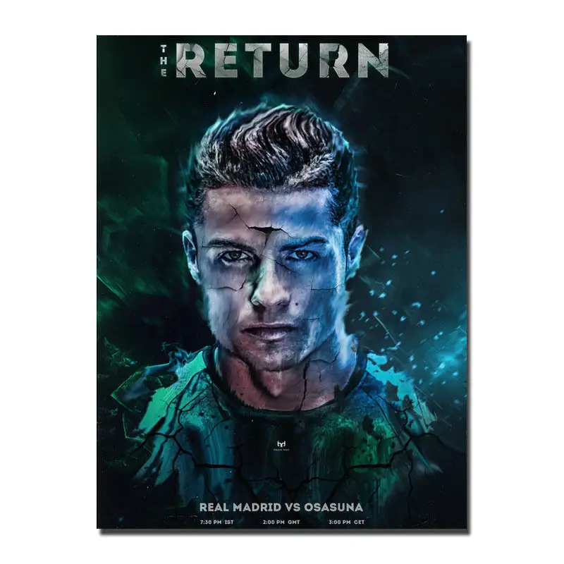 D0207 Cristiano Ronaldo Football King