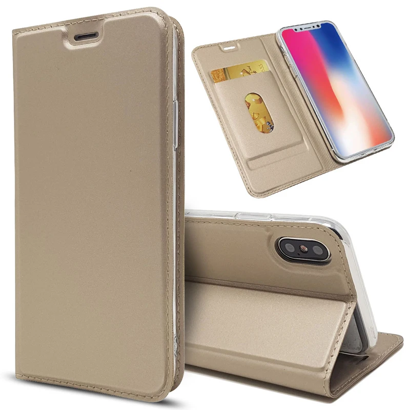 arm pouch for phone Magnetic Flip Book Case Cover For Sony Xperia XA1 Plus Ultra XZ1 XZ2 Premium XZ X Compact XP L4 L1 Z6 XA3 XZ3 4 5 Coque Capa flip phone case