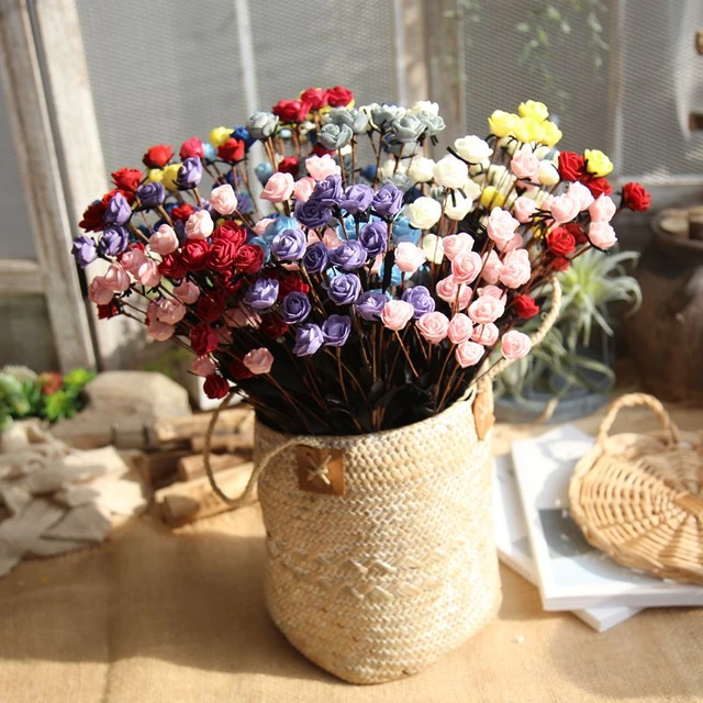 Mini Bouquet Flowers Decoration  Flowers Mini Roses Decoration