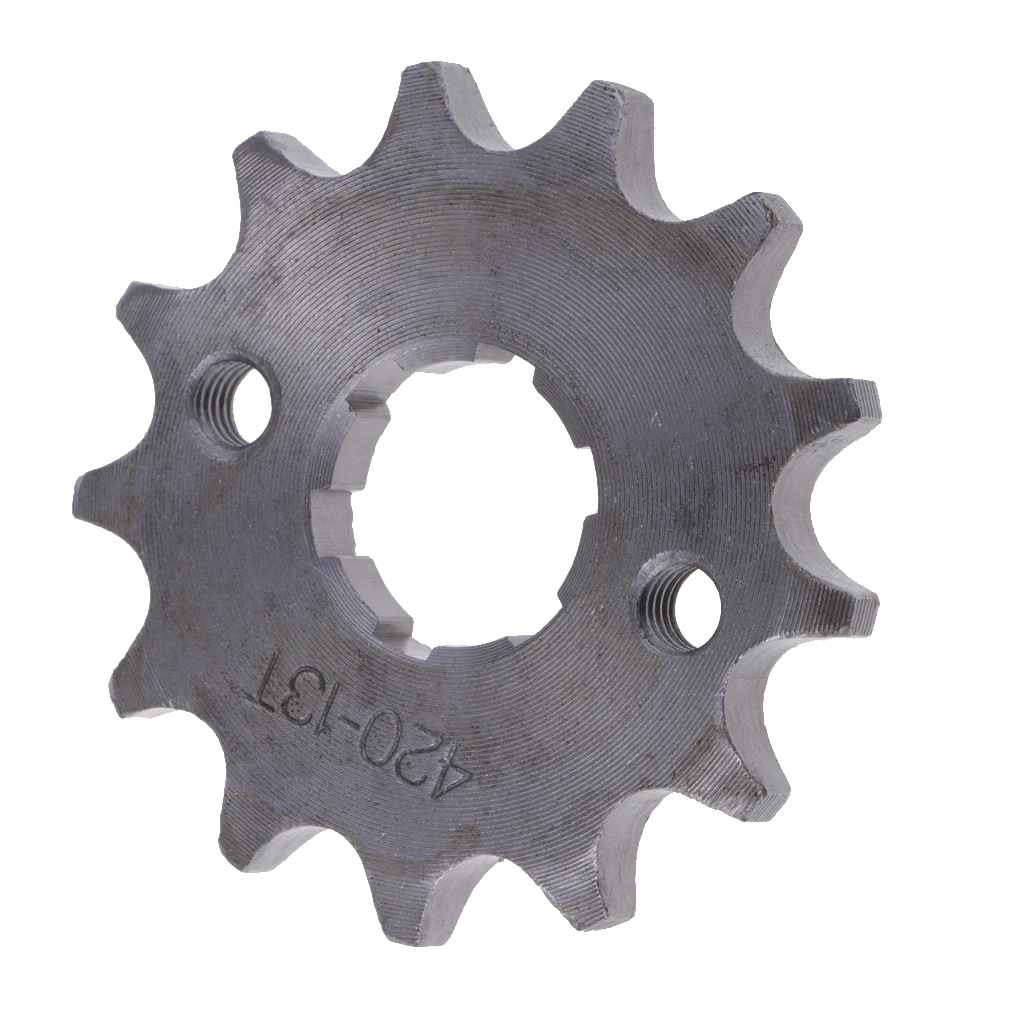 13T Teeth Front Sprocket Cog 420 Chain For 110 125 140cc  Bike