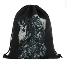 Спальное место# P501 новая мода Хэллоуин сладкий подарок в сумочке пакет Карман 3D Сумка на шнурке с рисунком уникальный подарок