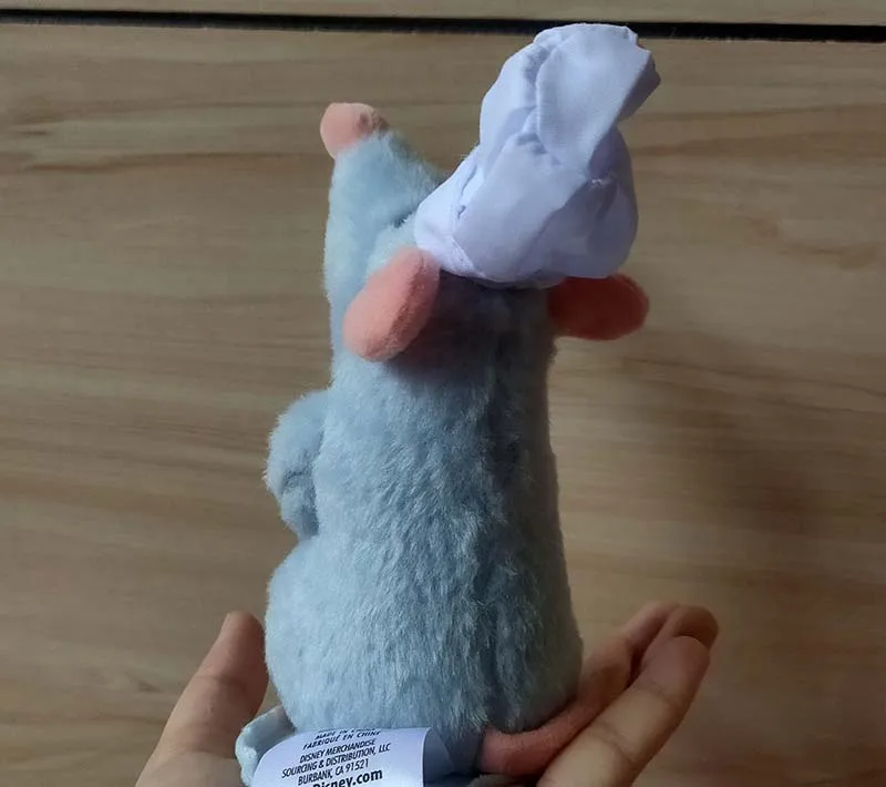 Authentic Ratatouille Chef Remy Magnetic Shoulder Plush Toy New Movies Tv Aliexpress