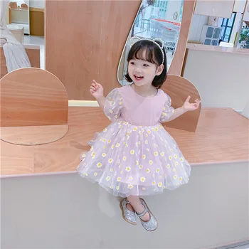 

Summer Girls Dress Clothes Fashion 2020 New Kids Toddler Girl Princess Tutu Dresses For Baby Clothing