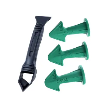 

4pcs/set Glass Scraper Tool Floor Tile Cleaner Glue Residual Shovel Caulking Y5GD