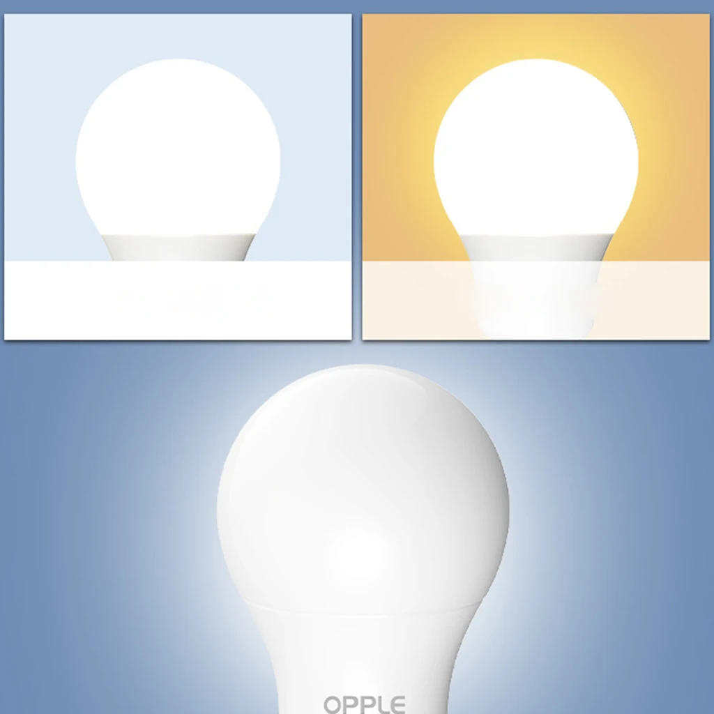 OPPLE E27 LED Globe Lamp Light Bulb 3W 5W 220V-240V Energy-saving 5W - 6500K