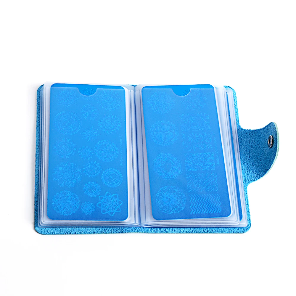 Online Biutee 15Pcs Verschiedenen Desgins Nagel Platten Nail art Stempel Stanzen Platten + 1Pc Stempel DIY Nagel Maniküre Werkzeug set