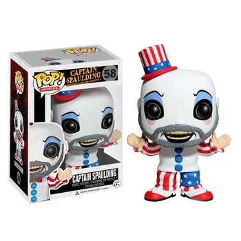 

Funko pop Captain Spaulding Action Figure Anime Model PVC Collection Toys For Children Christmas birthday Gifts