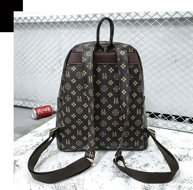 Louis Vuitton Designer Backpacks  European Style Backpack Luxury -  Printing Backpack - Aliexpress