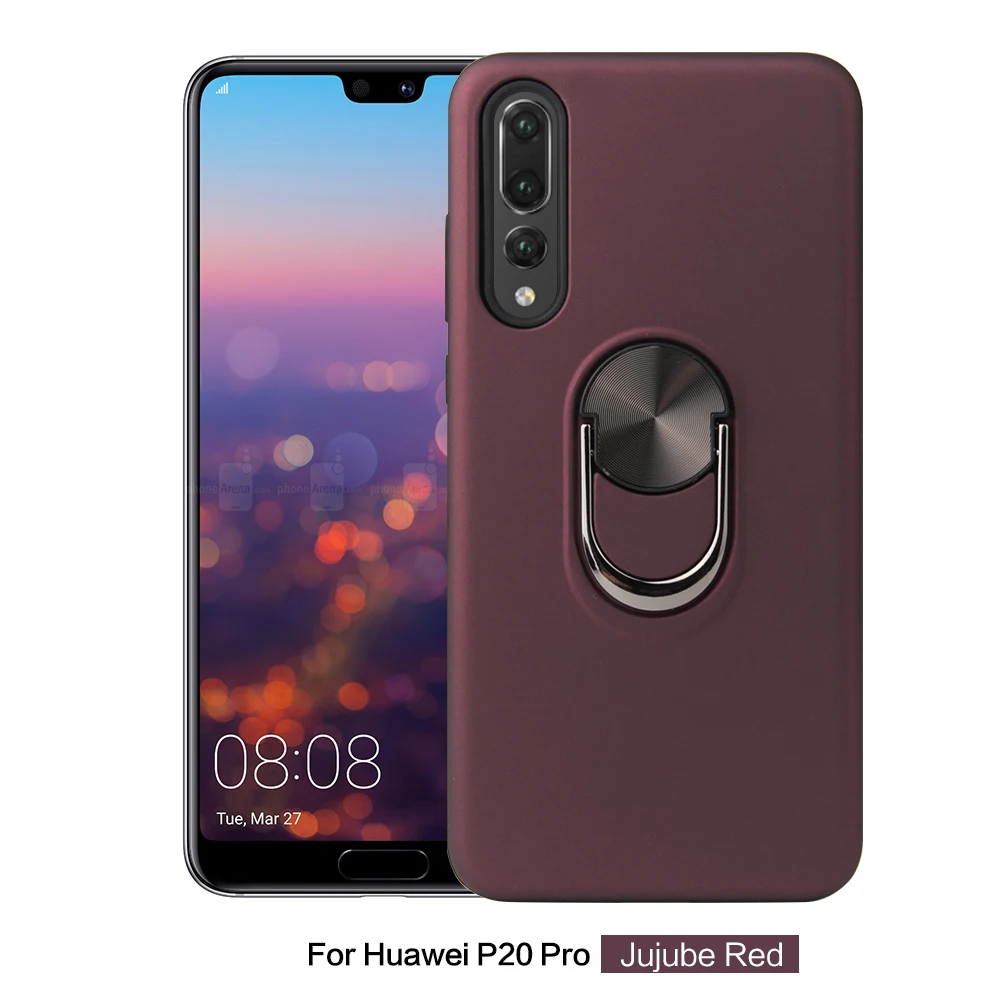 Магнитный кольцевой держатель защитный чехол для телефона Xiaomi Redmi Note 8 7 Y3 K20 9T 7A CC9