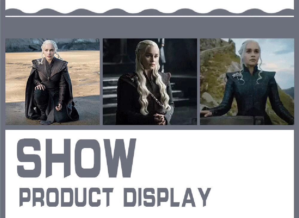 VEVEFUANG Daenerys targaryen Игра престолов косплей костюм черный белый зеленый синий cos платье fantasia парик модное женское платье