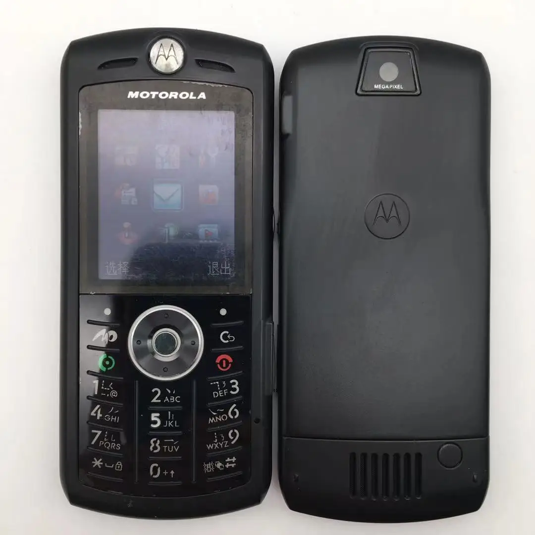 Motorola SLVR L9  Refurbished-Original  SLVR L72  Phone 1.9 " 2.0MP GSM 2G 880 mAh  176 x 220 Mobile phone Free shipping iphone x refurbished