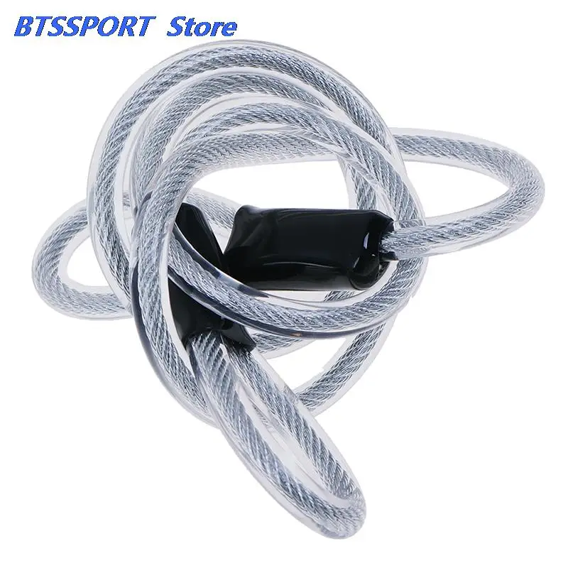 Câble De Sécurité En Acier Double Boucle En Acier Inoxydable Pour Vélo