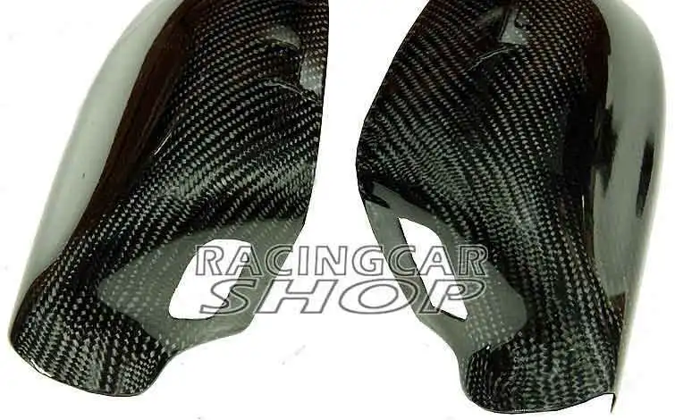 REAL CARBON FIBER MIRROR COVERS for AUD A4 S4 B8 A5 S5 8T 2008-2009 Lane Assist Type (Aid Led) 1pair