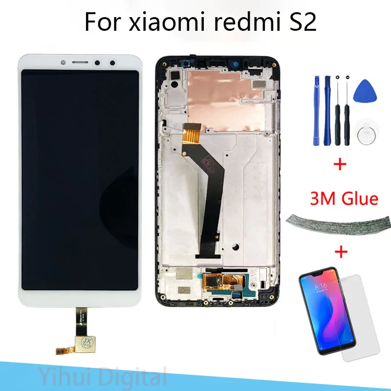 

AAA Quality LCD For Xiaomi Redmi S2 LCD Display Digitizer Touch Screen Assembly Frame Redmi Y2 S2 Global Version LCD Screen