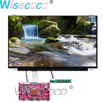 

Wisecoco 15.6 Inch 4K UHD IPS TFT-LCD Panel Slim Screen EDP 40PIN 2 USB Earphone Speaker Controller Board for Laptop