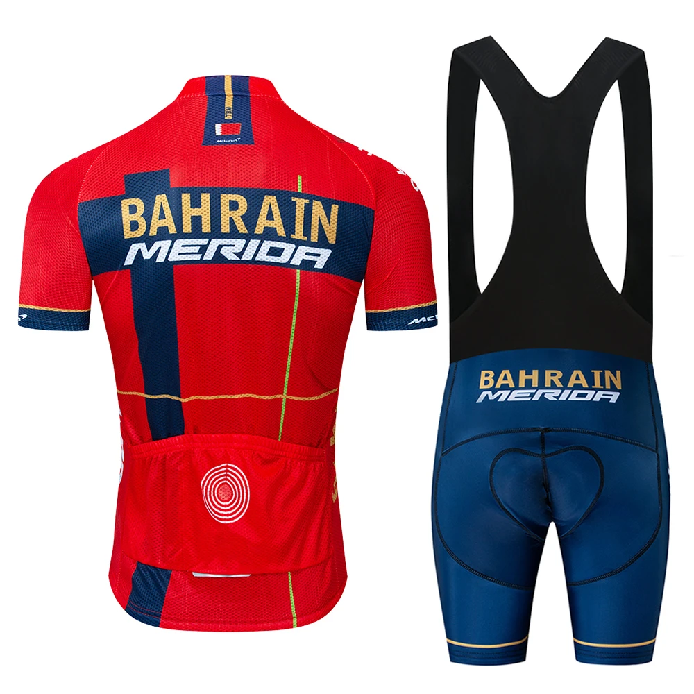 Новая женская одежда команда Бахрейна roupa de ciclismo Велоспорт Джерси 9D велосипедные шорты костюм мужские быстросохнущие велосипедные рубашки