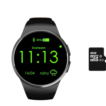 

Smart Watch Support SIM TF Card Sleep Heart Rate Monitor Information Notification Answer Call Pedometer Recorder Smartwatch
